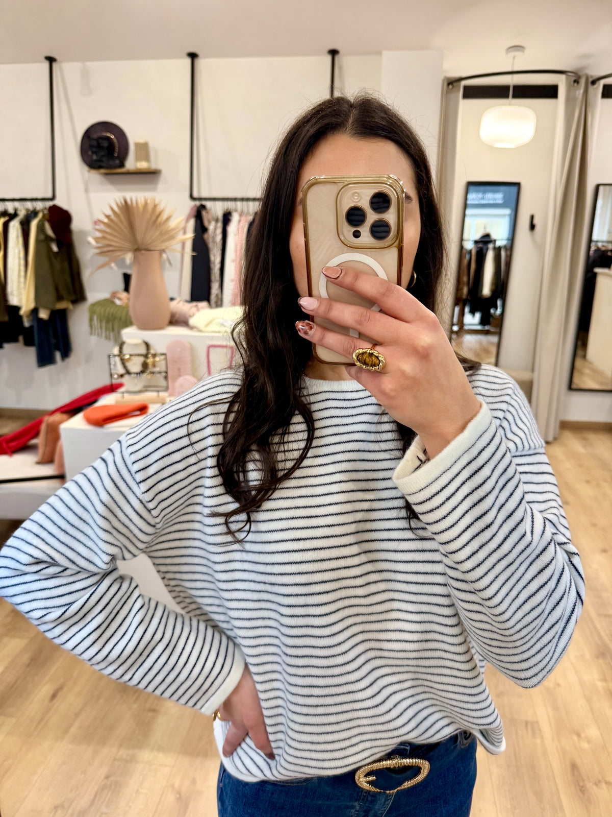 Haut marinière Marine - Maelle