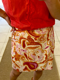 Jupe courte Motifs-Lucas
