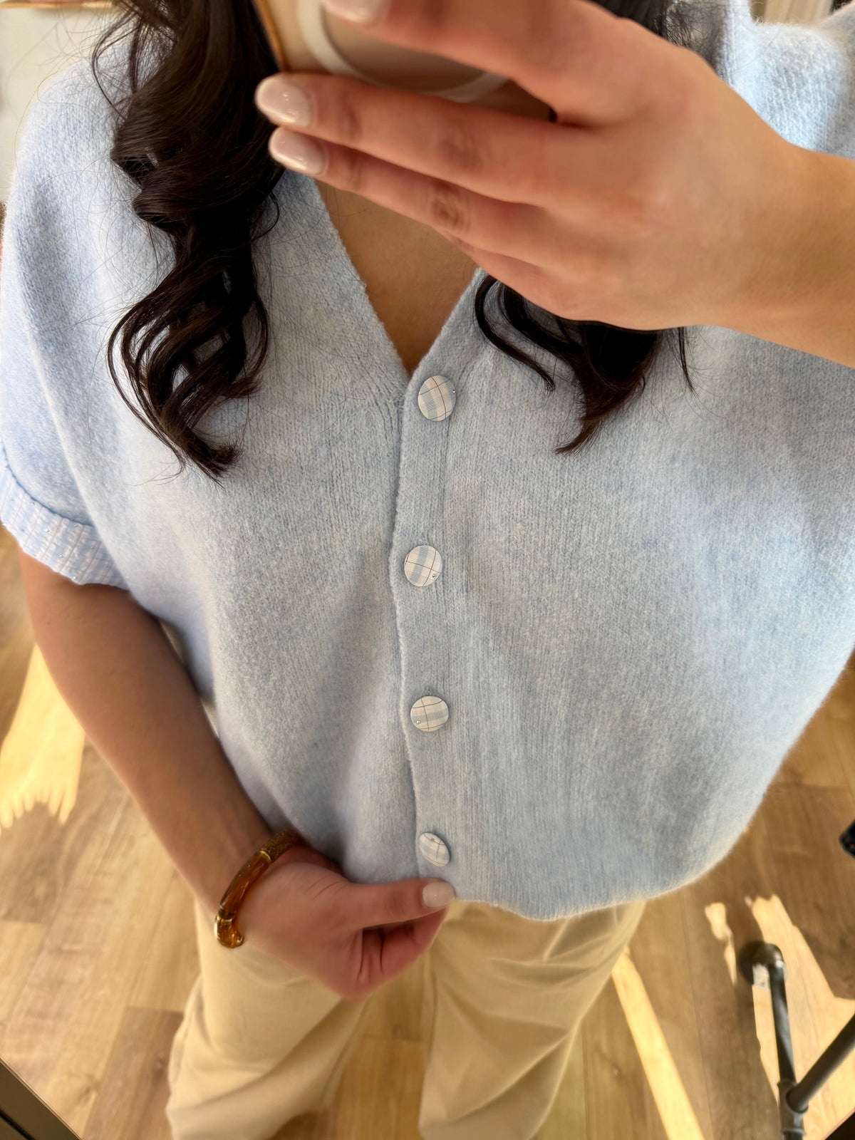 Pull bleu rayure - Celia