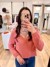 Pull bois de rose - Nina