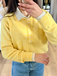 Pull jaune - Ilos