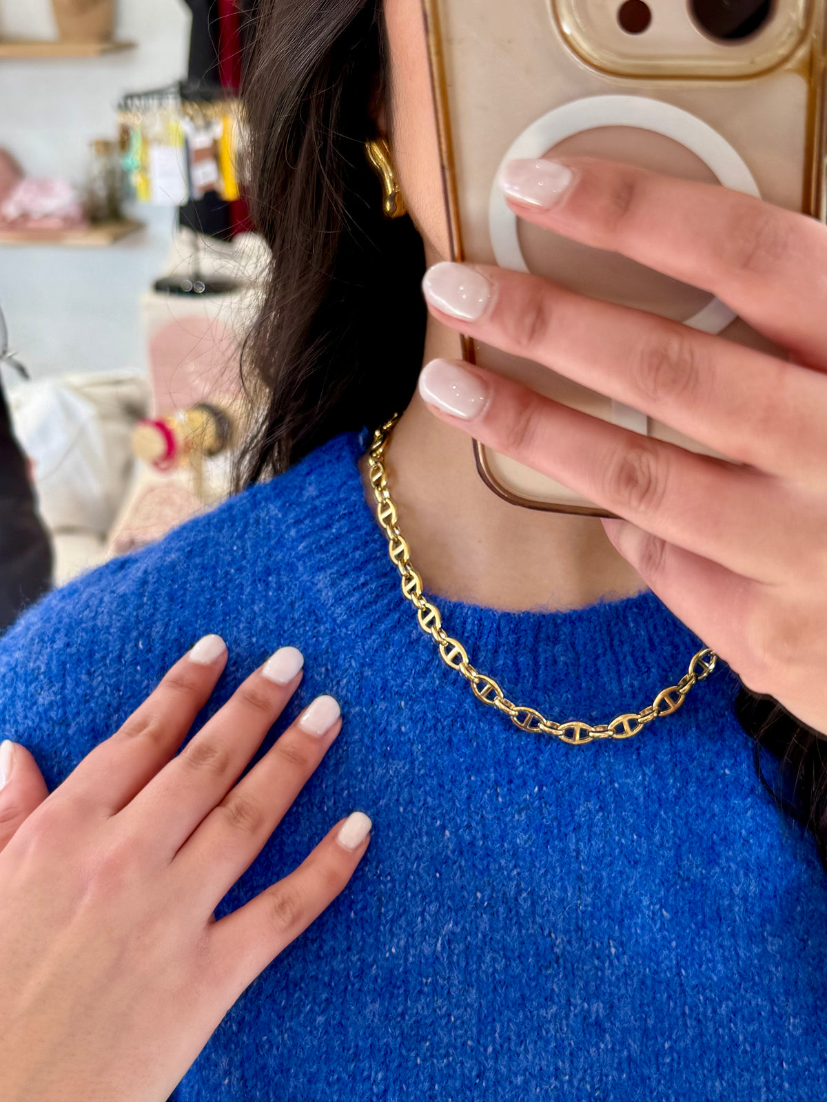 Pull sans manche - Royal