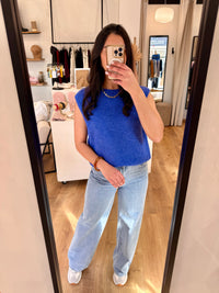 Pull sans manche - Royal