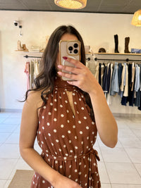 Robe Marron à pois-Ethan