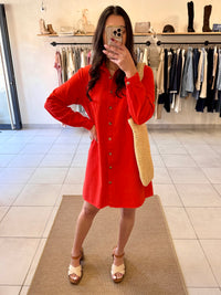 Robe corail-Elisa