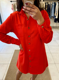Robe corail-Elisa