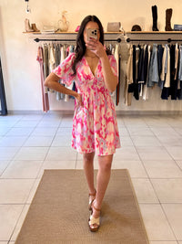 Robe motifs rose-Nathan