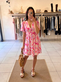 Robe motifs rose-Nathan