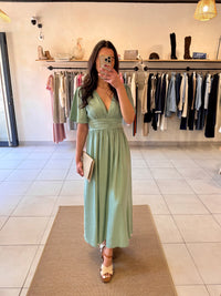 Robe vert d'eau -Eva