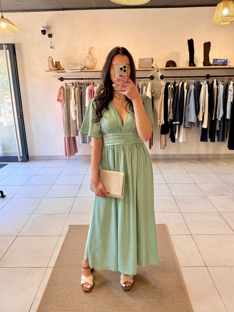 Robe vert d'eau -Eva