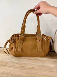 Sac en croûte de cuir - beige