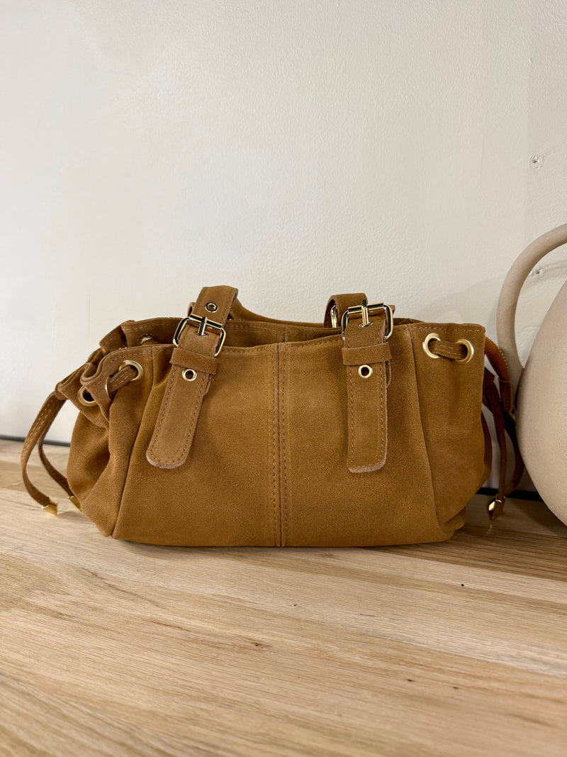 Sac en croûte de cuir - beige
