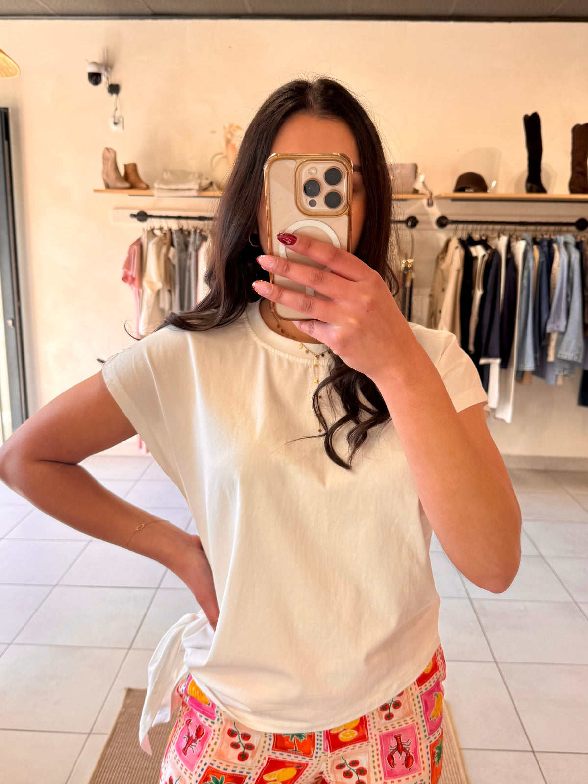 TEE shirt blanc-Pablo