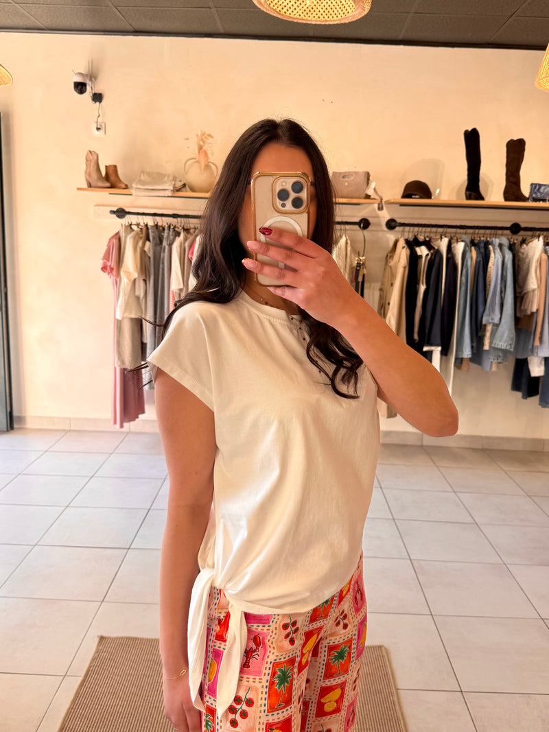TEE shirt blanc-Pablo