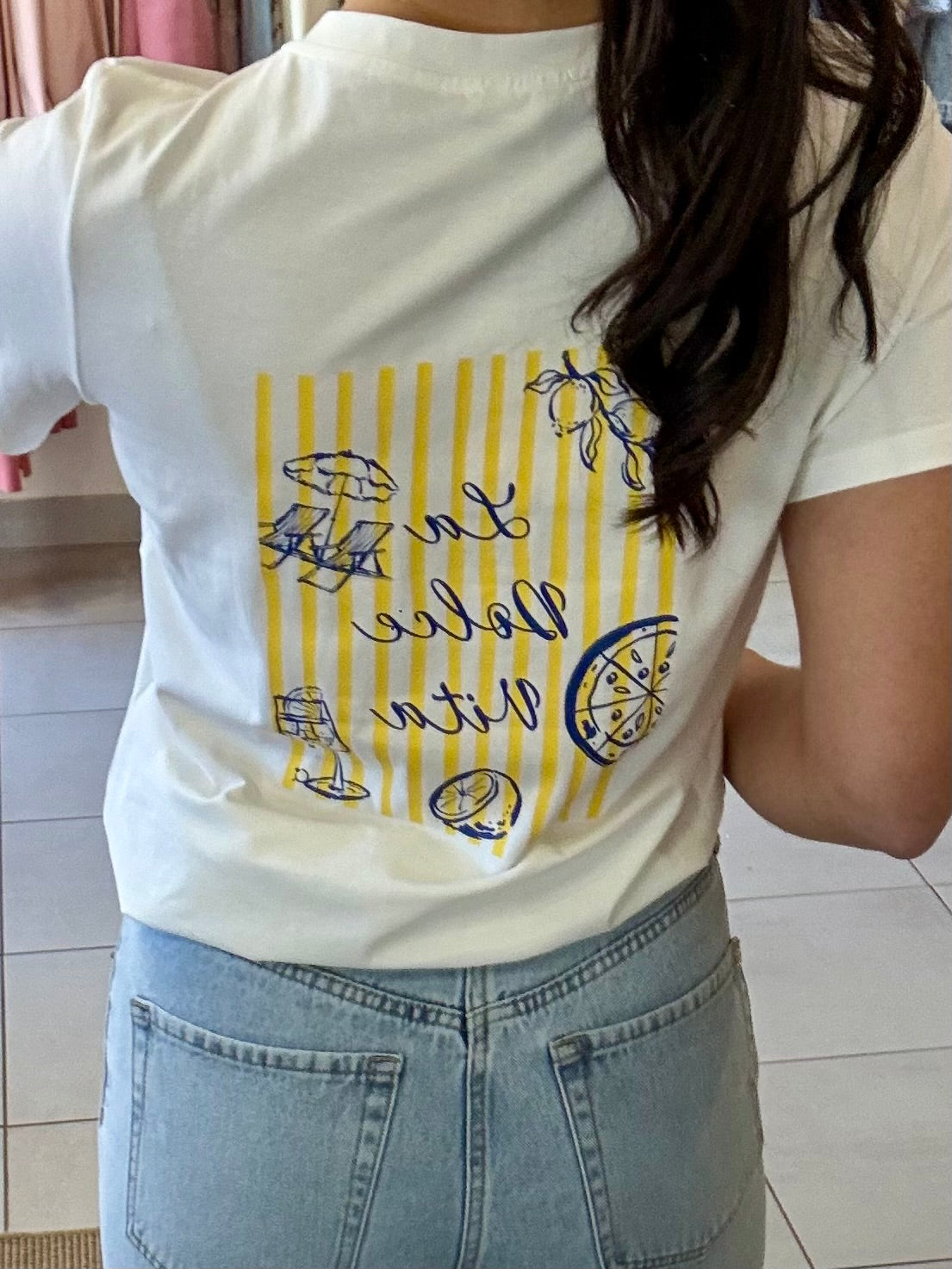 TEE shirt imprimé -Dolce vita