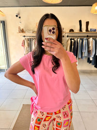 TEE shirt rose -Jade